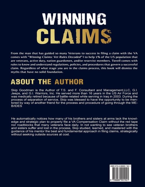 Winning Claims: Vet Rules Decoded by Skip Goodman